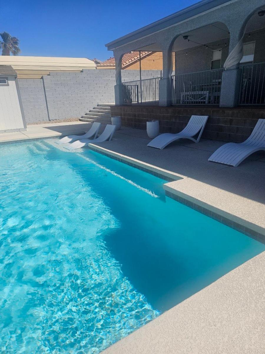 Cozy Desert Retreat - Pool, Spa, Views Henderson Extérieur photo
